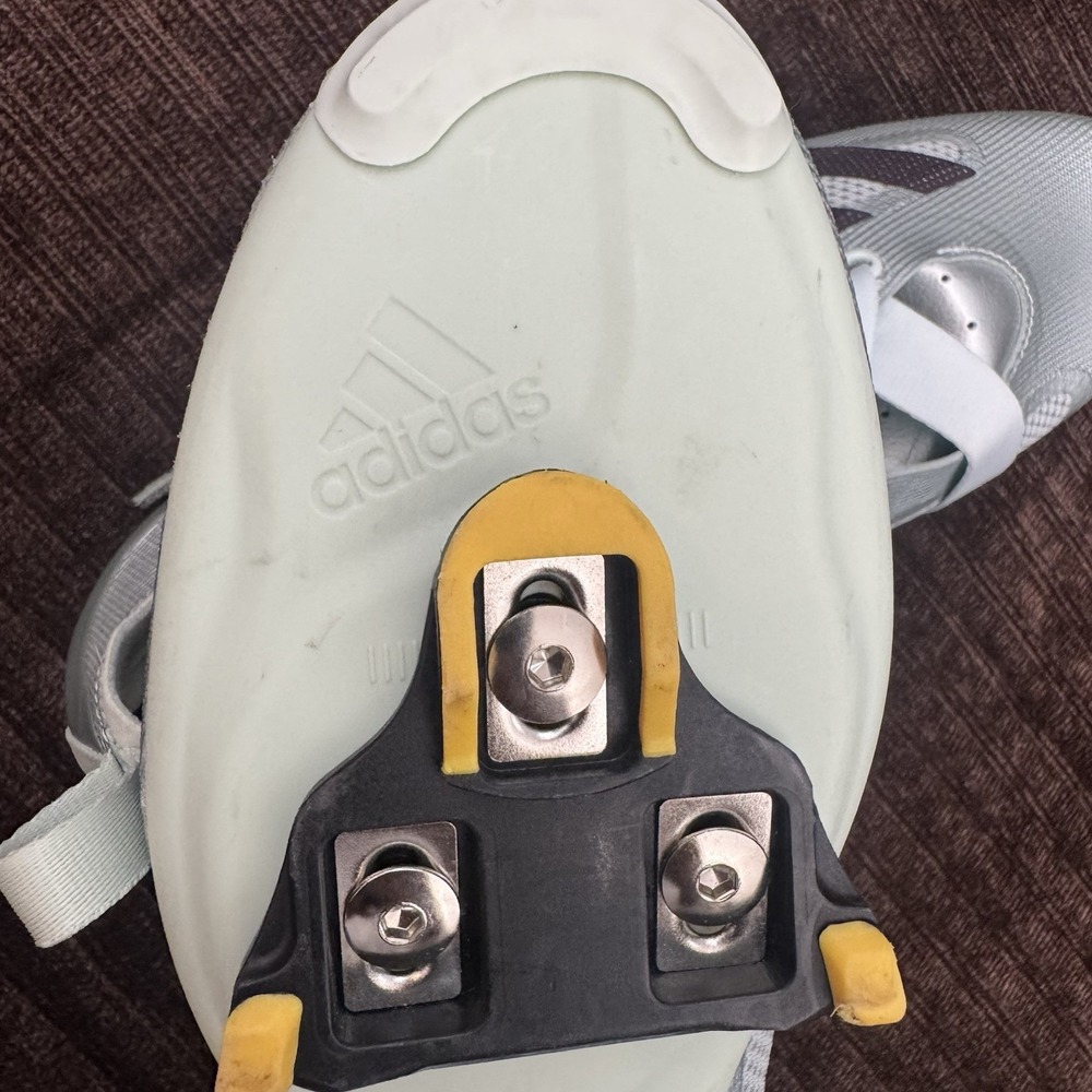 Adidas The Indoor Cycling Shoes Men 12 Mint 3 Bolt IG5466 Cleat Included - Picture 11 of 11